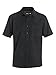 Quiksilver Waterman Men's Clear Days Shirt, Black, X-Large
