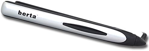 Berta Professional Hair Straightener 1'' Creamic Flat Iron Hair Straightener Travel Size and Temp Memory Straightening Instant Heat Straightening Irons