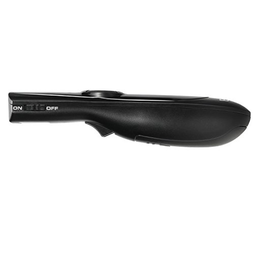 Wireless Presenter, BYEASY RF 2.4GHz Wireless Presenter Remote Presentation USB Control PowerPoint PPT Clicker with Two AAA Battery Included - Black - Thumbnail 4