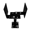 Pylex 12098 Support 33/66 Extendable Deck, Black