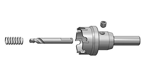 Meccion TCT Carbide Tips Metal Hole Saw Drill Bit, 3/8 Inch Shank Heavy Duty Multi-tooth Cutter for Sheet Metal, Alloy, Stainless Steel, iron, Wood (3/4" - 1 1/4"(19mm -32mm))
