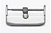 BARTON WATCH BANDS - Replacement Buckle - Choice of Color & Width - Stainless Steel (Silver Color) 20mm - Vacuum PVD Finish