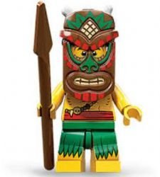 Lego Mini Figure - Series 11 - Island Warrior