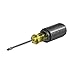 Klein Tools 603-3 #1 Phillips Head Screwdriver with 3-Inch Round Shank and Cushion Grip Handle primary