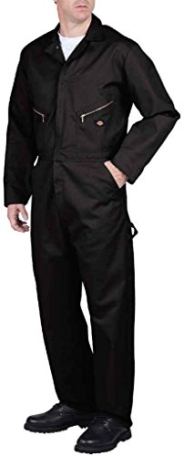 Dickies Men'S Deluxe Blended Coveralls Black Xx-Large