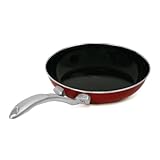 Chantal Copper Fusion 8-Inch Fry Pan, Chili Red