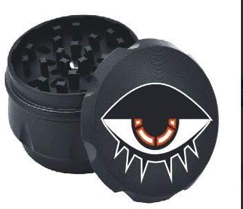 Desert Eye X Large Herb Grinder With Crystal Catcher 4-Piece (Dark)