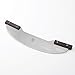American Metalcraft PKR20 Stainless Steel Rocker Pizza Knife with Black Handles, 20-Inch Blade