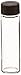 JG Finneran 812020-1965 Borosilicate Glass Dram Sample Vial with Solid Top Cap and PTFE/F217 Septa, Clear, 3 Dram Capacity, 19mm Diameter x 65mm Height (Case of 100)