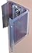JR Products 20665 Sliding Mirror Door Catch, White, 1 Count (Pack of 1)
