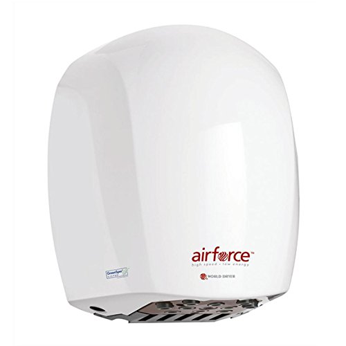 World Dryer J974 Airforce Hand Dryer, High Speed, Electric, 110120