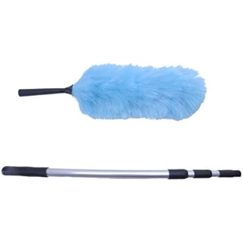 CleanAide Eurow Electrostatic Duster with 3 Sections Extension Pole