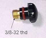 2pcs TIG Welding Torch Short Back Caps 57Y04 for Torch 17, 18 and 26