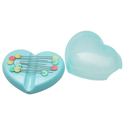 HONEYSEW New Heart Wrist Pin Holder Sewing Pin Cushion Caddy Storage Case Sewing Tool