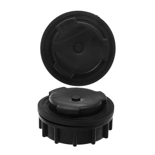 VOSAREA 2pcs Weather-Resistant Garbage Bin Drain for Outdoor Trash Cans Efficient Water Management Easy Installation Design