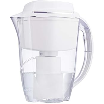Nakii Pitcher Water Filter With Pump By Aquaphor Strongest Water Filtration System On The Market Eliminates Bacteria Lead Chlorine And Other