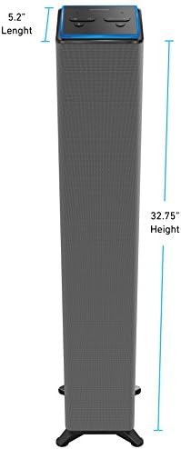 sharper image alexa tower