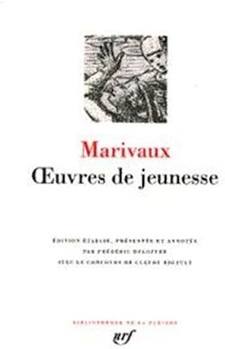 Download Marivaux : Oeuvres de Jeunesse PDF