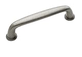Amerock BP53702WN Kane 3-3/4in(96mm) CTC Pull - Weathered Nickel