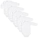 Luvable Friends Unisex Baby Cotton Long-Sleeve Bodysuits, White, 18-24 Months