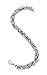 Chelsea Jewelry Premium Collections Highly Polished Byzantine Chain Bracelet
