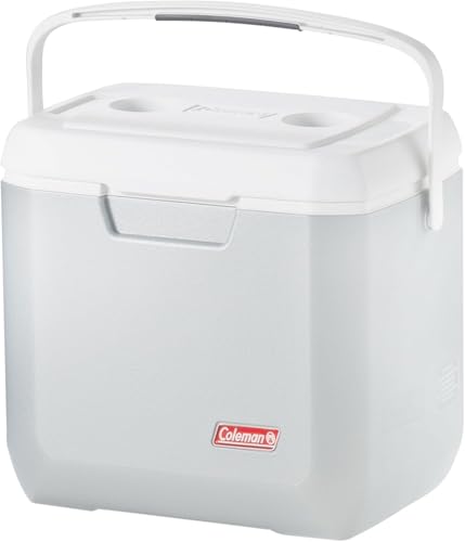 Coleman(コールマン) 【Amazon.co.jp限定】クーラーボックス エクストリームクーラー 28QT 約26L アイスシルバー 2000033554 アウトドア キャンプ ピクニック 部活 釣り 極厚断熱材 フタにも断熱材 26L 防災 ソロキャンプ