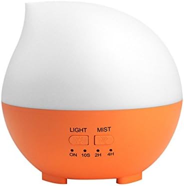 NSHK Essential Oil Diffuser Aromatherapy Ultrasonic Atomization Humidifier Rotatable Air Purifier Seven Color Changing Light, 300Ml