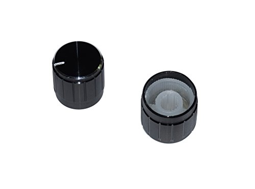 10K Ohm potentiometer potential+black control Knob - Thumbnail 2