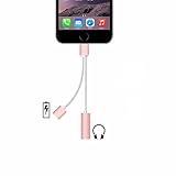 Onway Lightning Port Adapter Charge Jack 3.5 mm Audio Interface Headphone Connector Converter Cable For IOS Devices iPad iPod iPhone 7 7 Plus 6 6s Plus