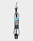 FCS Surfboard Leash 6' Comp (Black, 6' Comp)