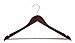 Home-it (24) Pack Solid Wood Clothes Hangers, Coat Hanger Cherry Wooden Hangers