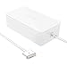 Macbook pro charger, New DDBOX 85w Magsafe 2 Power Adapter for Macbook Pro 17/15/13/11-Inch-T-tip.Compatible with all MacBooks produced after mid 2012 (White)