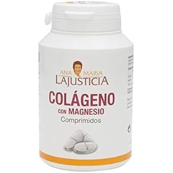 Ana Maria LaJusticia Collagen with Magnesium 180 Tabs - Healthy Teeth, Skin & Bones - Energy-Full - Gluten-Free - Easy-To-Use - Rejuvenates Your Skin ...