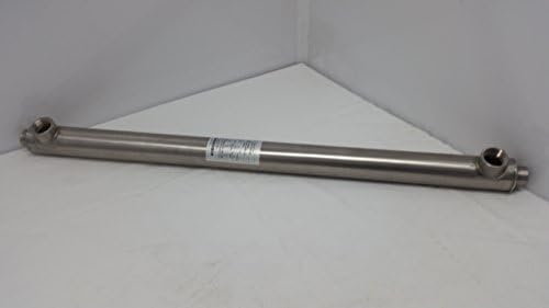 38" Stainless Steel Tube and Shell Sidearm Double Wall