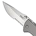 CRKT Drifter Folding Pocket Knife, Serrated Edge 6460S