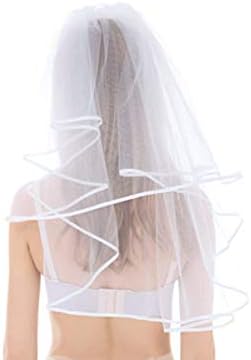Ruolai Women's Bikini Veil, Booty Veil for the Bride To Be, Booty Cover for the Bride, Bridesmaids