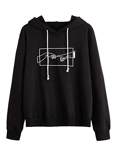 printed pullover hoodies