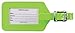 Lewis N. Clark 2-Pack Neon Leather Luggage Tag