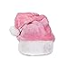 Pink Plush Christmas Santa Hat