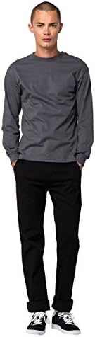 RSQ New York Mens Slim Straight Chino Pants, Black, 40X34