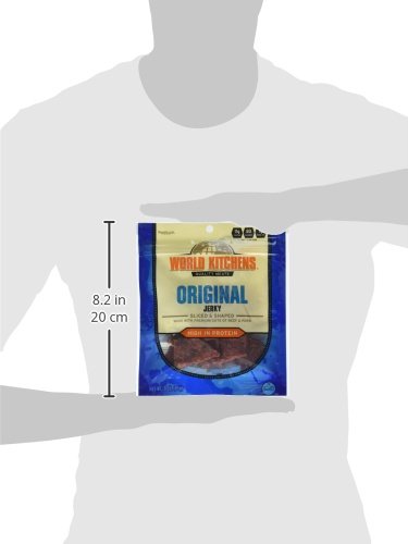 World Kitchens Jerky, Original, 3 Ounce
