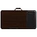 LapGear Home Office Lap Desk with Mouse Pad and Phone Holder - Espresso Woodgrain - Fits Up to 15.6 Inch Laptops - Style No. 91475, Pro Name with Wrist Rest