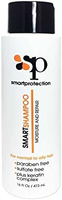 Moisture Shampoo Sulfate and Paraben Free 16oz for Keratin Treated Hair by Smart Protection