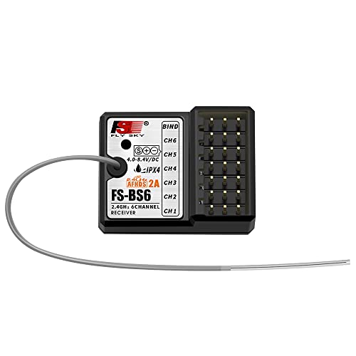 Flysky FS BS6 Receiver Waterproof 2.4G 6CH Receiver