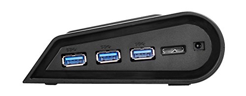 Silverstone Tek Multifunctional Laptop Cooler with Crossflow Fan, Networking Capabilities and 3x SuperSpeed USB 3.0 Ports (NB05B)