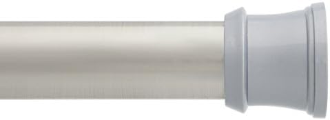 Kenney Fashion Tension Shower Curtain Rod 4272 Brushed Nickel