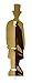 aahs!! Engraving President Abraham Lincoln Life Size Carboard Stand Up, Black and White Print, 7 feet