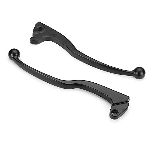 Lindsie-Box - Aluminium Alloy Motorcycle Brake Lever Lever Blades Motorcycle Pair Front Brake & Clutch Lever for Yamaha YBR 125 2005-2015