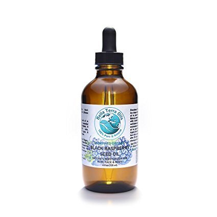 Black raspberry seed oil 4 oz 100% pure cold-pressed un…