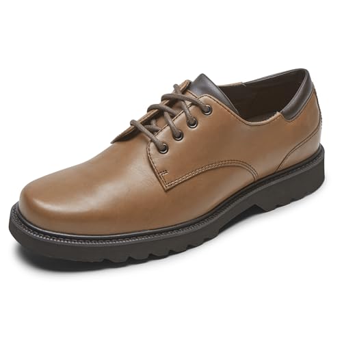 Rockport Men's Northfield Waterproof Oxford, Dark Brown, 8.5 Medium